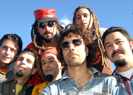 Nonpalidece - Members of Nonpalidece, an argentine reggae group