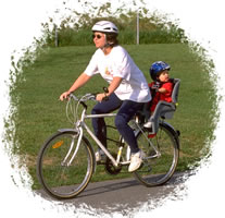 Child bike seats - child bike seats, safety on the roads