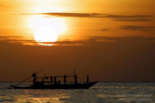 sunset - I just love watching the sunset in Boracay, Philippines.
