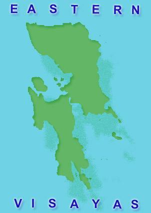 eastern visayas - this is the map of eastern visayas