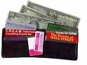 money purse - purse full of money
