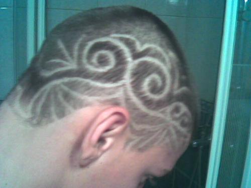 hair style - funky hair style