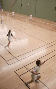 badminton - to play badminton