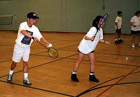 badminton - to play badminton