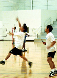 badminton - to play badminton
