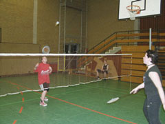 badminton - to play badminton