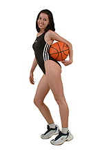 Sporty women - Women playing basket ball to keep her in shape and active