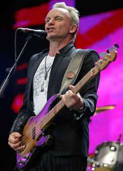 The Police - Sting from the Police live, not so long ago!