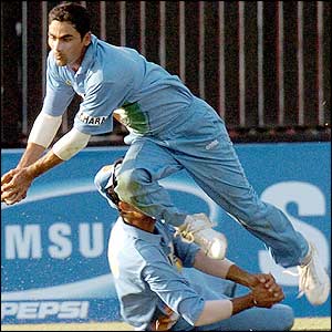 The Jonty Rhodes of India - takes the catches in toughest of the tough situations.. and a master in fielding..