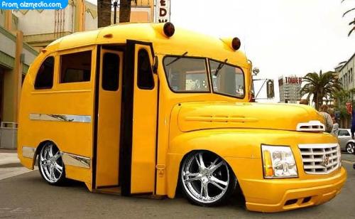School Bus - Imagine having a school bus like this one!!