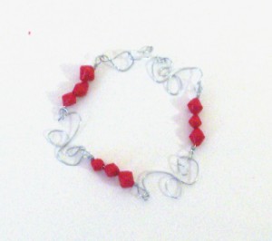 bracelet - red bracelet
