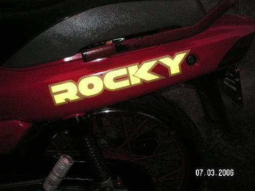 Name View of my Yamaha Crypton Std - that's the name of my bike..
