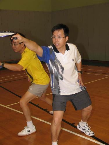 badminton - to play badminton