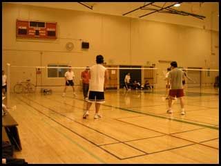 badminton - to play badminton