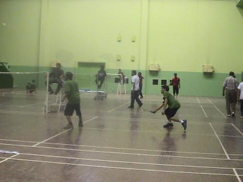 badminton - to play badminton
