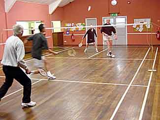 badminton - to play badminton