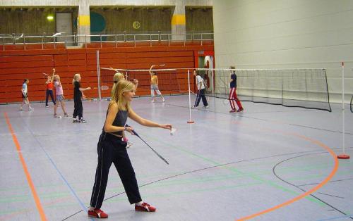 badminton - to play badminton