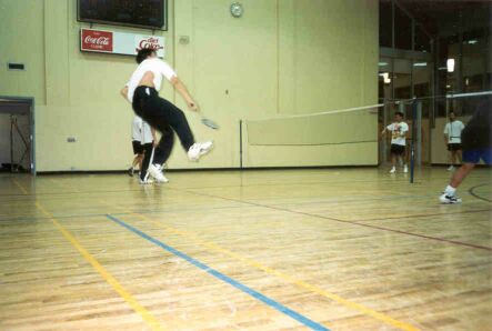badminton - to play badminton