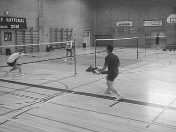 badminton - to play badminton