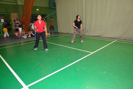 badminton - to play badminton