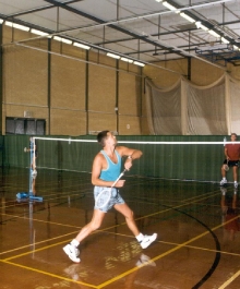 badminton - to play badminton