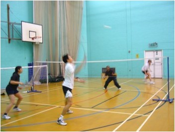 badminton - to play badminton