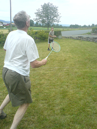 badminton - to play badminton