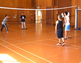 badminton - to play badminton