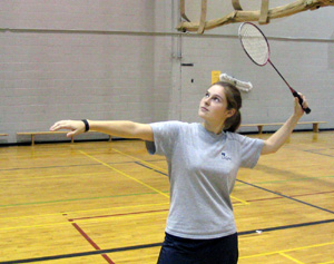 badminton - to play badminton