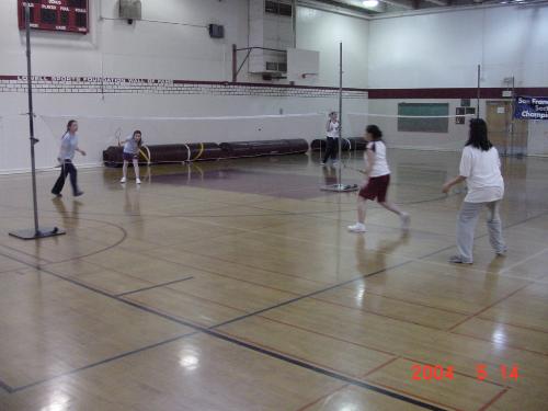 badminton - to play badminton