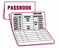 Passbook - Bank account statement.. Validate