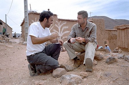 babel  - In BABEL, a tragic incident involving an American couple in Morocco sparks a chain of events for four families in different countries throughout the world. Tied by circumstance but separated by continent, culture and language, each character discovers that it is family that ultimately provides solace.  In the remote sands of the Moroccan desert, a rifle shot rings out - detonating a chain of events that will link an American tourist couple's frantic struggle to survive, two Moroccan boys involved in an accidental crime, a nanny illegally crossing into Mexico with two American children and a deaf Japanese teen rebel whose father is sought by the police in Tokyo. Separated by clashing cultures and sprawling distances, each of these four disparate groups of people are nevertheless hurtling towards a shared destiny of isolation and grief.   In the course of just a few days, they will each face the dizzying sensation of becoming profoundly lost - lost in the desert, lost to the world, lost to themselves -- as they are pushed to the farthest edges of confusion and fear as well as to the very depths of connection and love.   In this mesmerizing, emotional film that was shot in three continents and four languages - and traverses both the deeply personal and the explosively political -- acclaimed director Alejandro González Iñárritu (21 GRAMS, AMORES PERROS) explores with shattering realism the nature of the barriers that seem to separate humankind. In doing so, he evokes the ancient concept of BABEL and questions its modern day implications: the mistaken identities, misunderstandings and missed chances for communication that, though often unseen, drive our contemporary lives.   Brad Pitt, Cate Blanchett, Gael Garcia Bernal, Koji Yakusho, Adriana Barraza and Rinko Kikuchi lead an international ensemble of actors and non-professional actors from Morocco, Tijuana and Tokyo, who enrich BABEL's take on cultural diversity and enhance its powerful remarks on cultural links and frontiers.