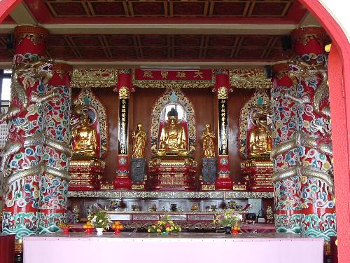 Buddisht Temple - We visited this temple in sabah, borneo and it was amazing with the incredible views it had from the top of the hill.
