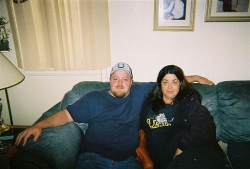 married couple - man, women on couch
