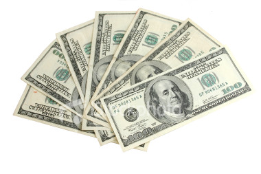 700 - Seven hundred dollars. Check out the picture of ten notes of hudred dollar and comments upon it.