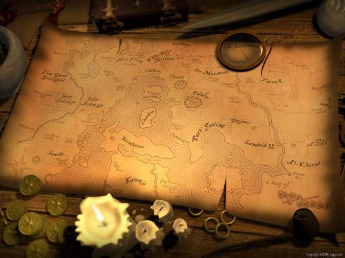 Runescape Map - Map of Runescape, not the entire Runescape