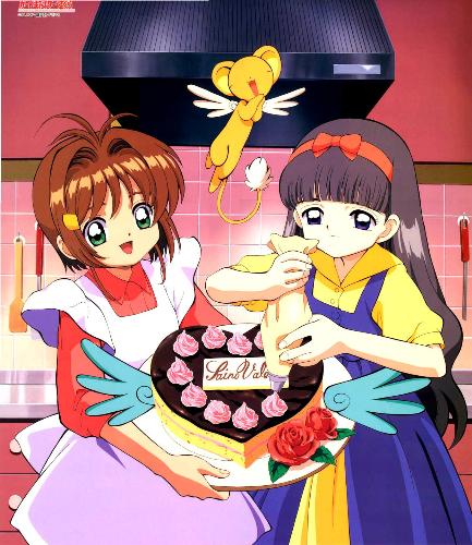 Sakura Card Captor - A wallpaper of Sakura and Tomoyo