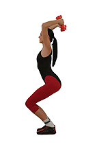 yoga - Women doing exercise to keep her fit