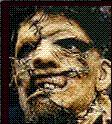 Phsyco Killer'leatherface' - The Phsyco Killer LeatherFace Wearing'killerMask'he aslo got'PrettyWomanMask''GrandpaMask'all the maskes are made of Human flesh and Skin if you look good on the mask you can see a mouth