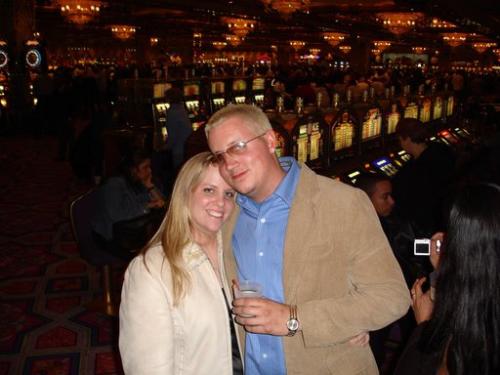 Atlantic City - Me and my hubby, before he was my hubby, in Atlantic City.