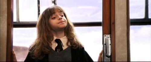 hermione - hermione in the train