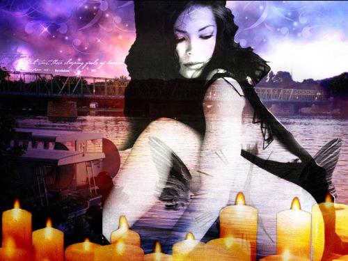 smallville - kristine kreuk wallpaper