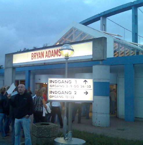 BryanAdams  - concert in Denmark, september 2006, Herning