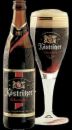 Black Beer - photo of a bottle and a glass of black beer.