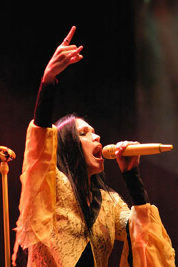 Therion  - Therion performing live...this time around with the help of Nightwish singer, Tarja Turunen!