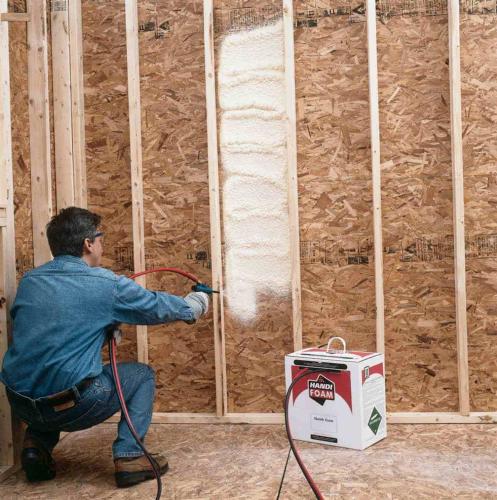 Spray Foam - Did you thought of using spray foam to your home?
According to the Department of Energy studies. You can save up to 50 to 60% percent on your Heating and cooling compare to the traditionally insulated homes.
