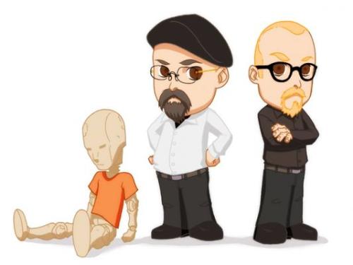 mythbusters - cartoon animation