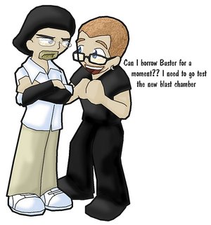 mythbusters - cartoon animation