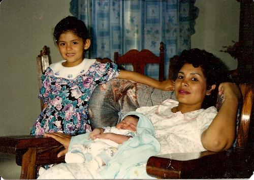 my two kids - My two kids when they were little babies.