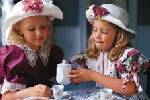Friendship - Two Friends sharing tea,and having a pleasant time